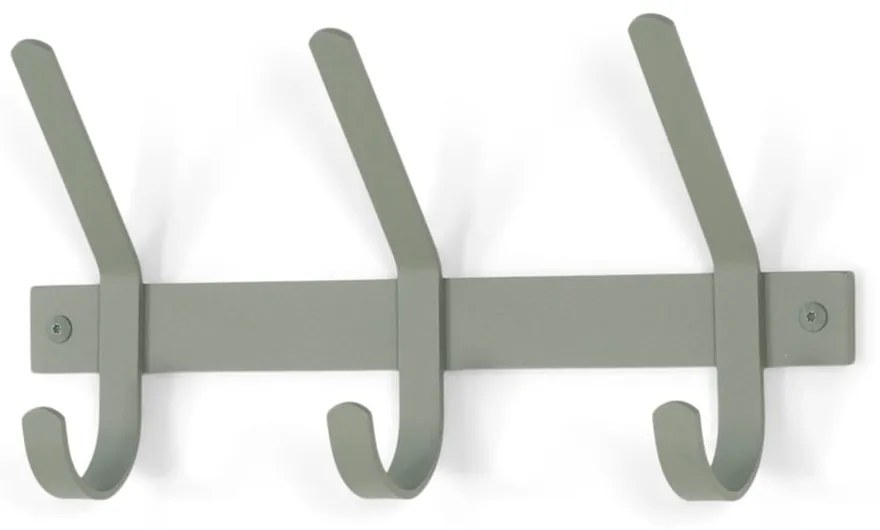 Attaccapanni da parete verde polveroso in metallo 40 cm Dexter – Spinder Design