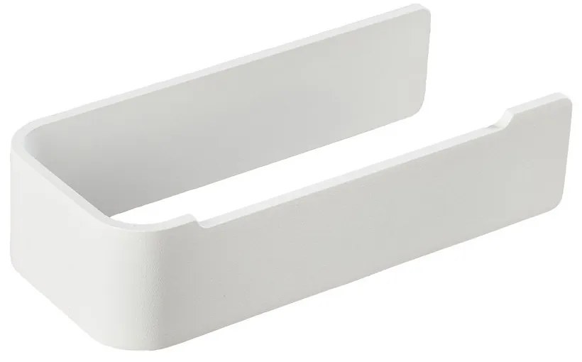 Porta carta igienica da parete bianco in metallo Ume – Zone