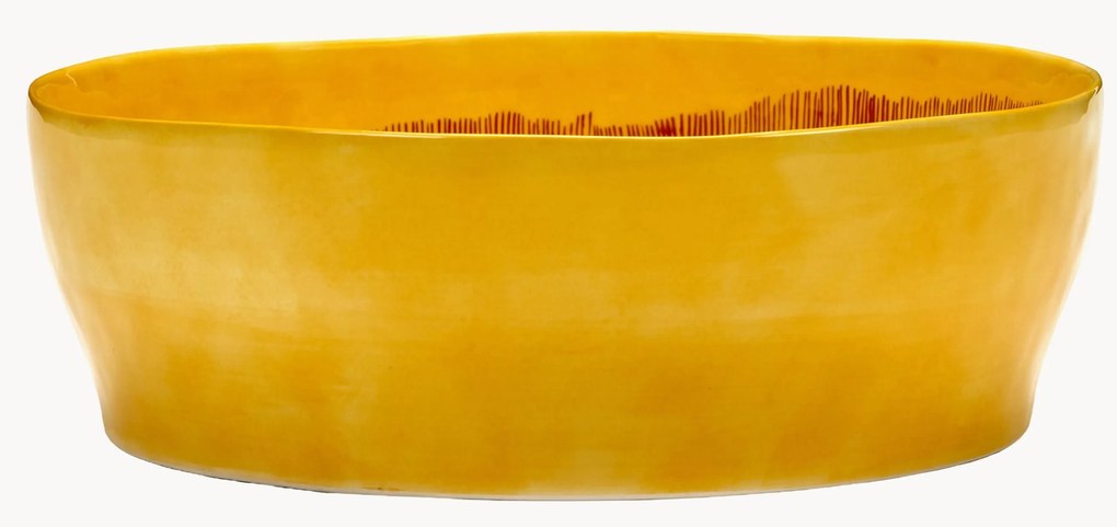 Ciotola per insalata con smalto reattivo Feast