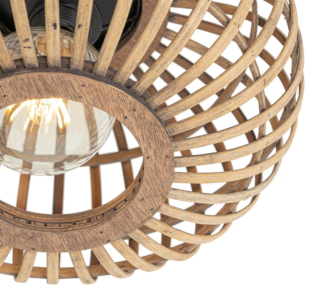 Lampadario orientale in bambù - Amira