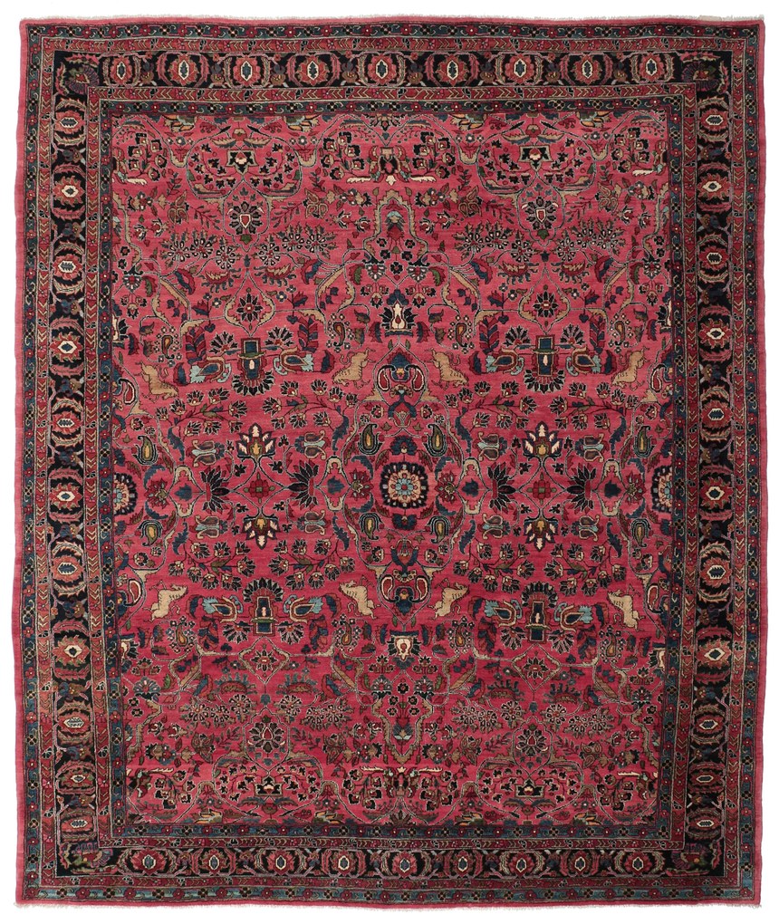 Mehraban Tappeto persiano 340x400 (Iran) Annodato A Mano
