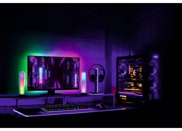 Ledvance-LED RGB Striscia dimmerabile per TV SYNCH BOX FLEX 4,5m LED/18W/230V Wi-Fi