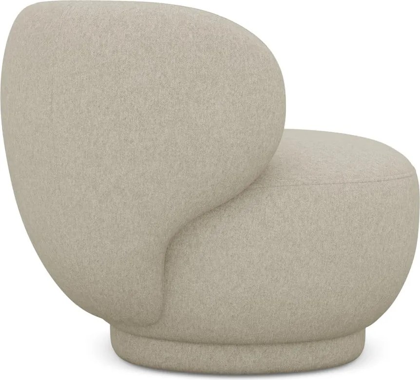 Poltrona beige Hina – Makamii