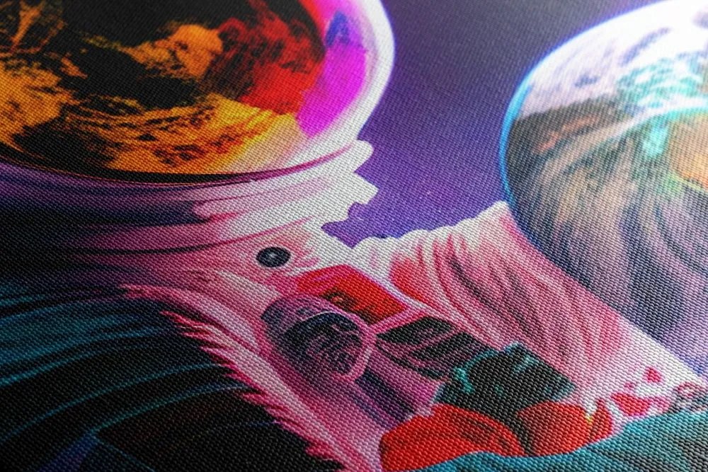 Quadro su tela – Astronauta in missione spaziale