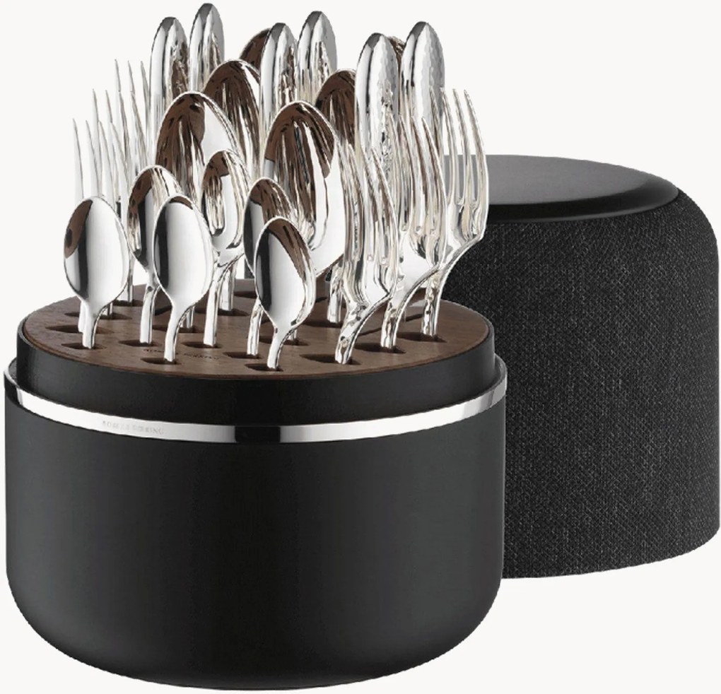 Set di 24 posate Martelé in scatola, 6 persone