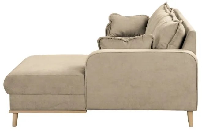 Divano angolare beige (angolo destro) Beata - Ropez