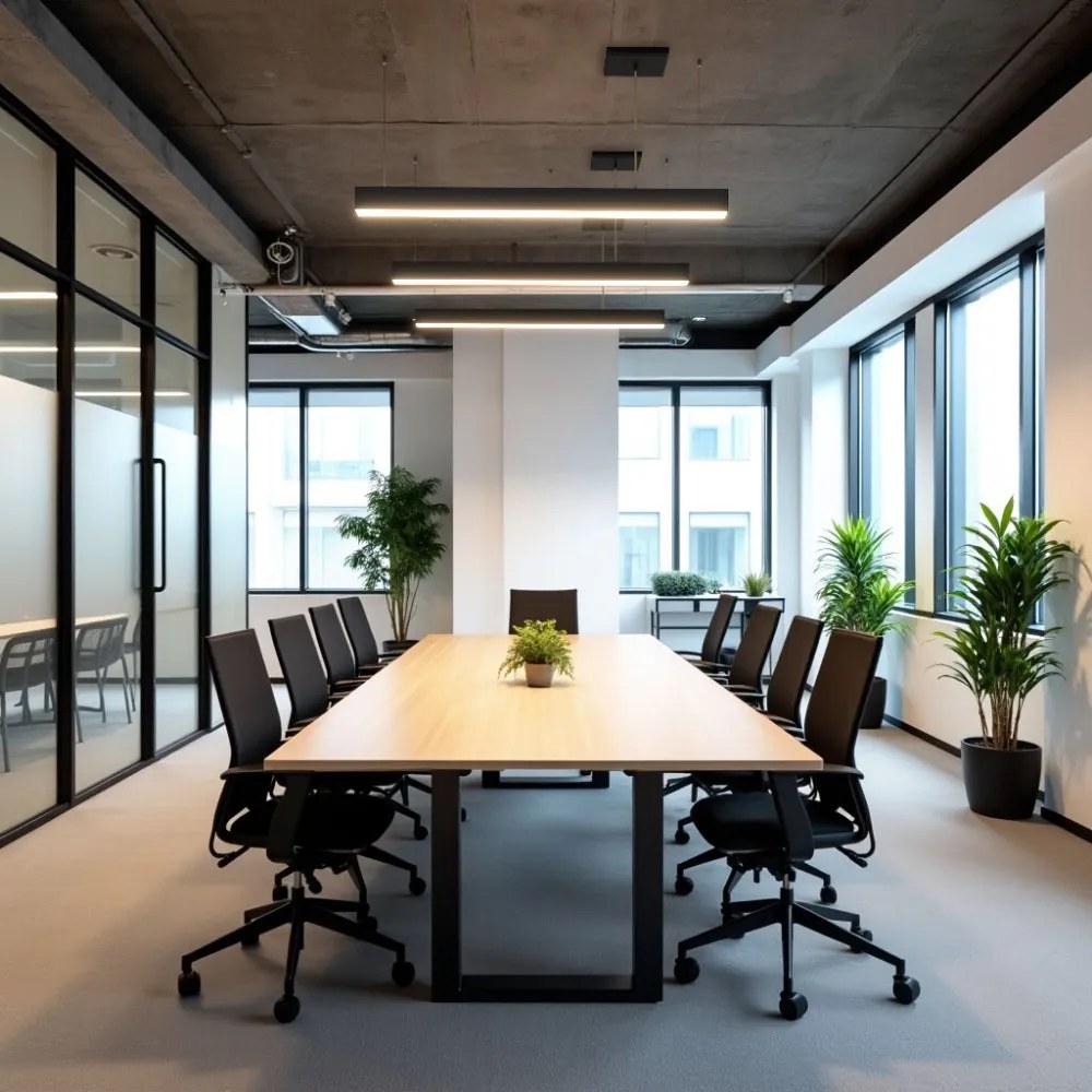 Lampada Lineare LED a Sospensione 42W 120cm Nera, con driver Philips Colore Bianco Variabile CCT