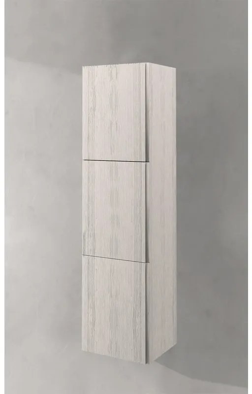 Colonna per mobile bagno comfort BADEN HAUS 3 ante P 38 x L 45 x H 170 cm rovere placcato