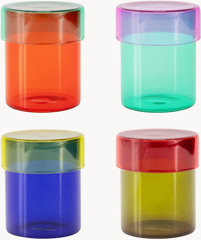Set di 4 barattoli Cosima