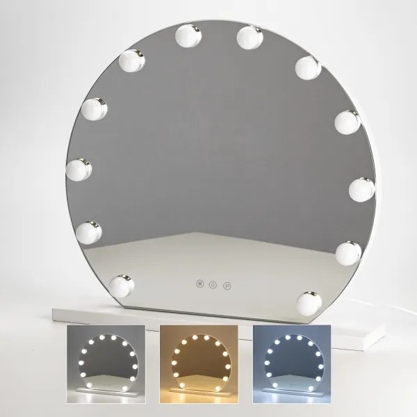 Brilagi - Specchio trucco LED dimmerabile HOLLYWOOD LED/12W/230V 3000/4000/6500K