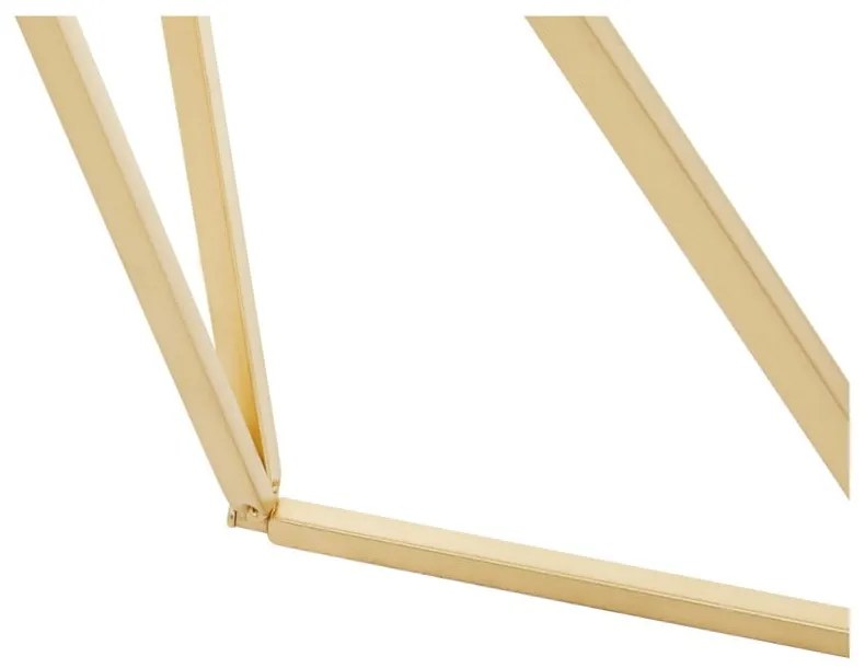 Consolle con piano in vetro oro 40x120 cm Farran - Premier Housewares