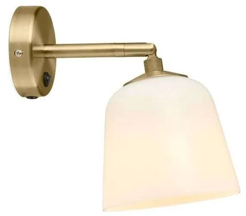 Halo Design - Room 49 Applique da Parete Antique Brass/Opal Halo Design