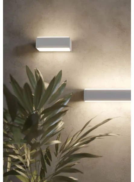 Redo 90400 - Applique a LED da esterno DASH LED/9W/230V 4000K IP65 bianco