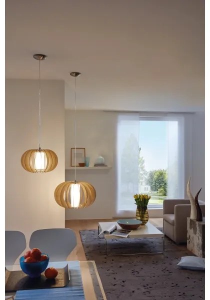 Eglo 95599 - Lampadario STELLATO 1 1xE27/60W/230V