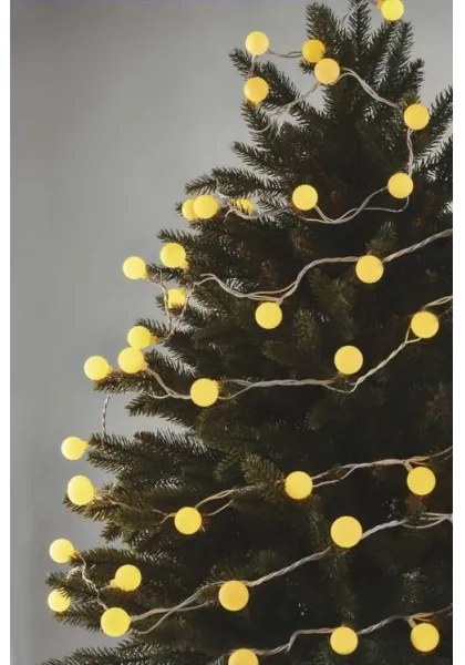 Catena LED per esterni 40xLED/9m IP44 bianco caldo