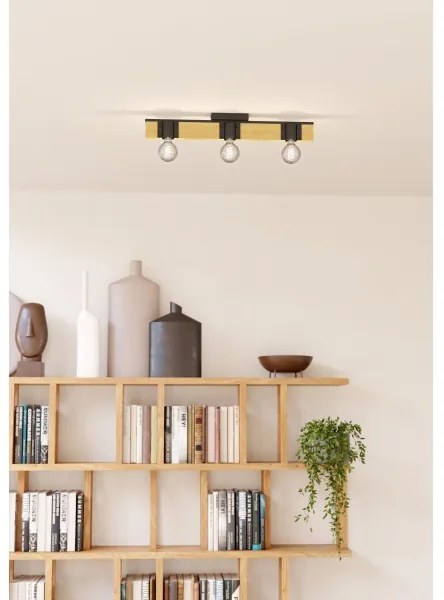 Eglo 43901 - Plafoniera BAILRIGG 3xE27/40W/230V