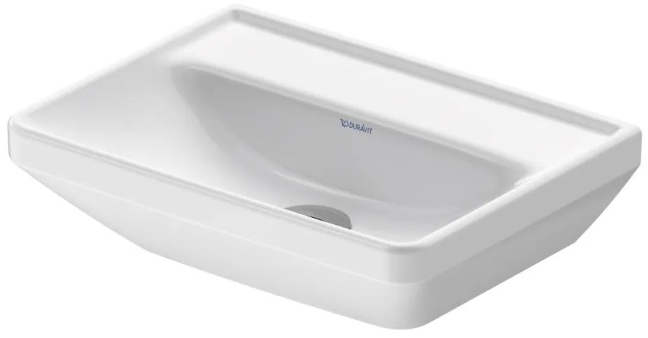 Duravit 738450070 - Lavabo sospeso D-NEO 45 x 33,5 cm in ceramica, finitura bianco lucido