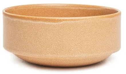 Set di piatti color salmone in gres 12 pz Malia - Bonami Selection
