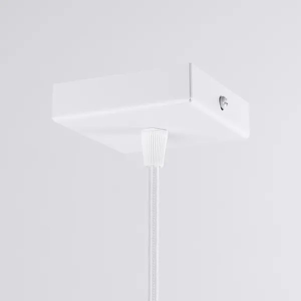 Sollux SL.1397 - Lampadario a sospensione con filo PRYSM 1xG9/8W/230V bianco