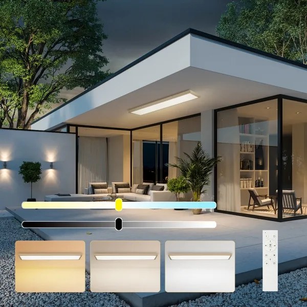 Brilagi-LED Lampada da bagno dimmerabile FRAME SMART LED/50W/230V 120x30 IP44 + telecomando