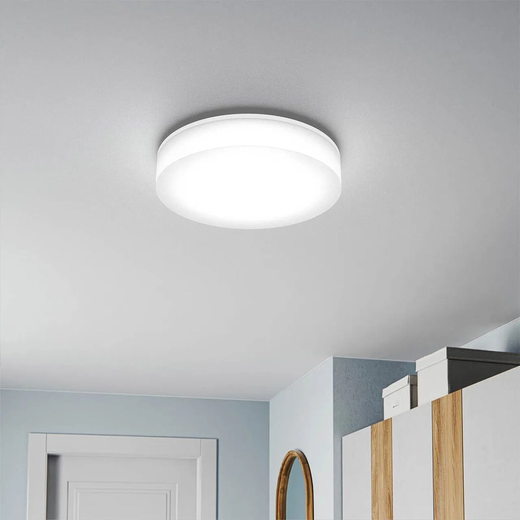 Plafoniera LED Regolabile 18W 24W 30W Rotonda CCT IP54 - Ø33 cm