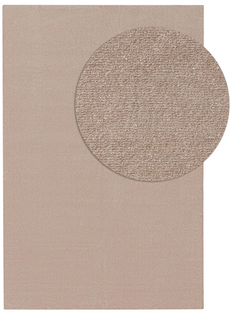 benuta Nest Tappeto a pelo lungo lavabile Melvin Beige 160x230 cm - Tappeto design moderno soggiorno