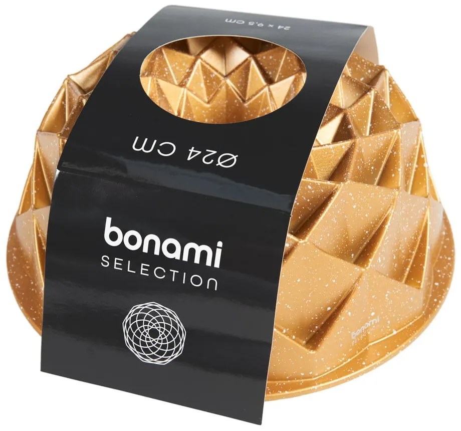 Stampo da forno in alluminio fuso di colore dorato Jeweline - Bonami Selection