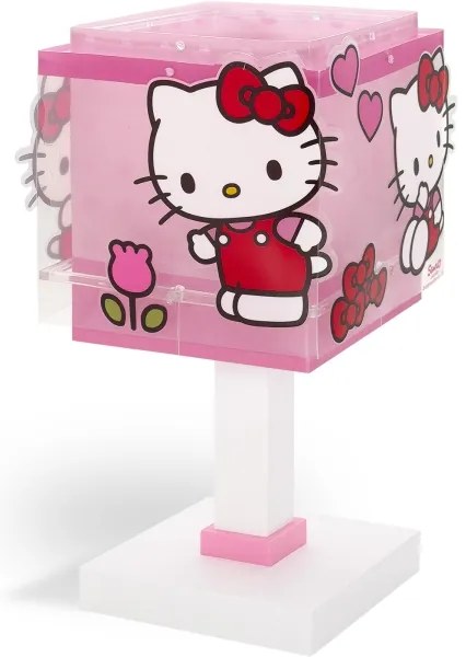 Dalber 73261 - Lampada LED per bambini HELLO KITTY 1xG4/4W/230V rosa