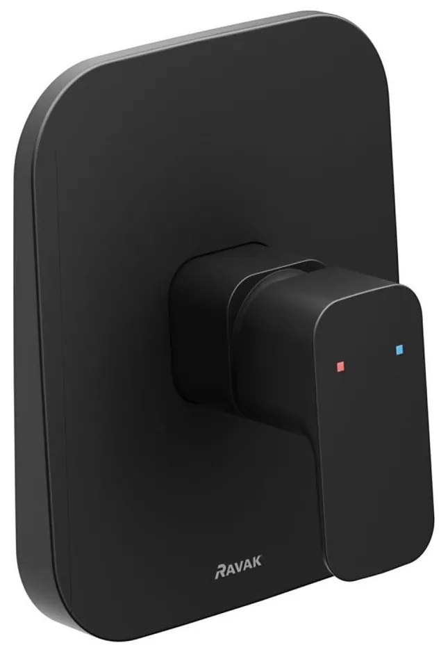Ravak X070159 - Miscelatore doccia da incasso FREE nero