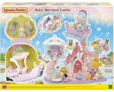 Set di giocattoli Sylvanian Families Babie Mermaid Castle Plastica