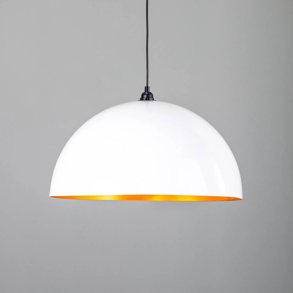 Opviq Berceste 236-S lampada a sospensione Ø60cm bianco/oro