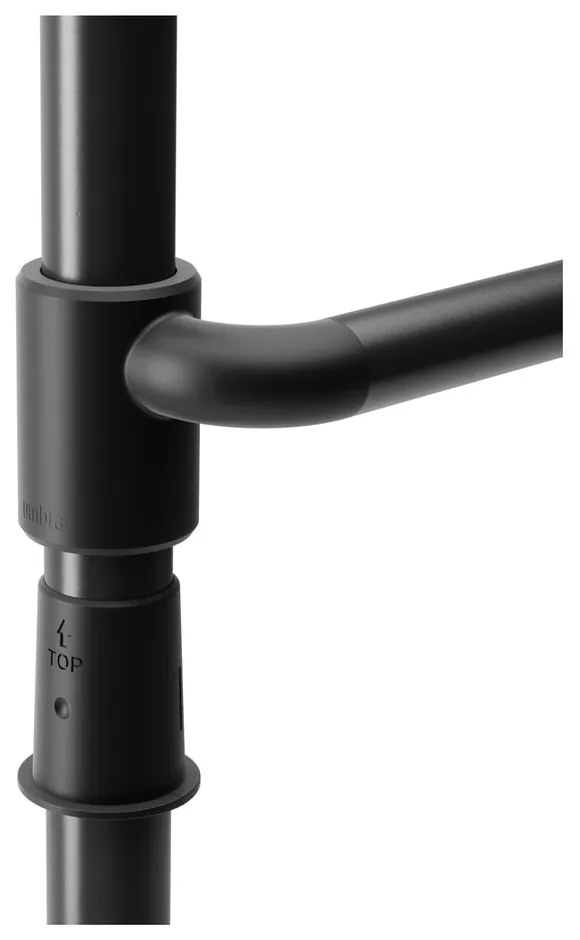 Telaio divisorio per tende nero opaco in acciaio Anywhere – Umbra