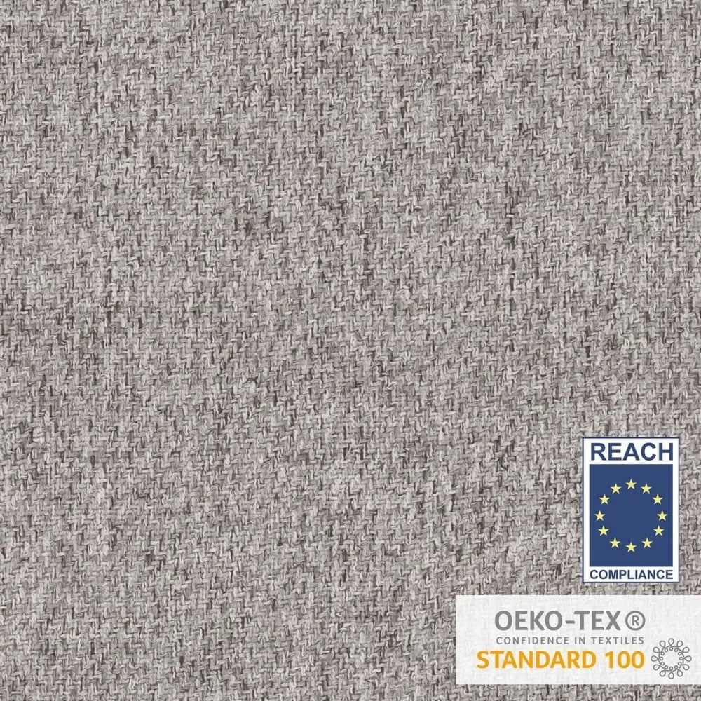 Letto boxspring marrone chiaro con contenitore 140x200 cm Imagine - Maison de Rêve