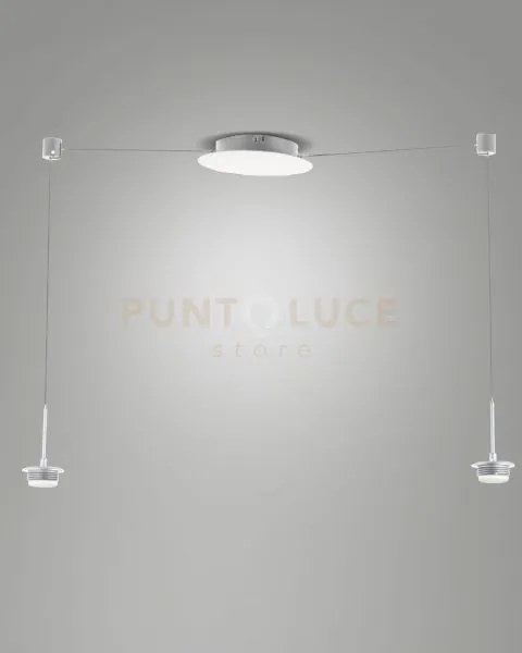 3804-42-102 montatura bianca completa cavo spostabile cct 2700k - 3...