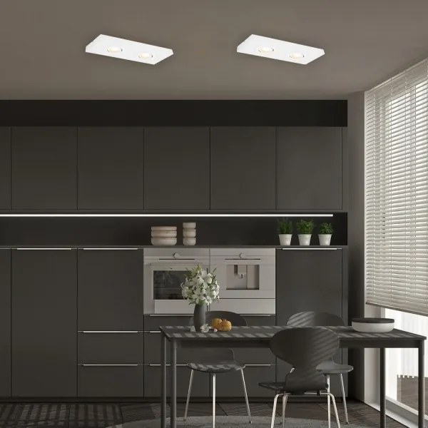 Briloner 3996026 - Faretto LED CTS 2xLED/4W/230V 2700/4000K bianco