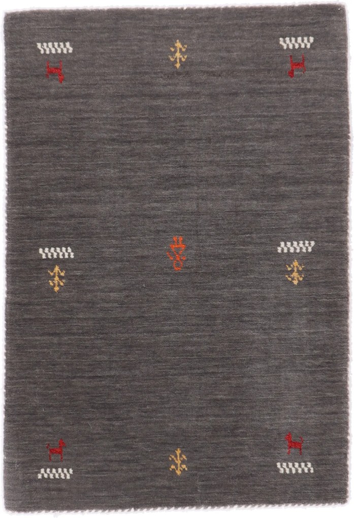 Tappeto orientale 90x60 (Indian) Annodato A Mano