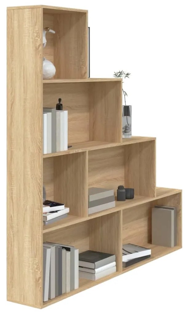 Libreria/Divisorio Rovere Sonoma 155x24x160cm Legno Multistrato