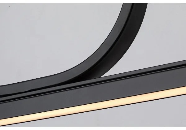 Rabalux 72127 - Lampadario LED a sospensione con filo ELIA LED/25W/230V 3000K nero