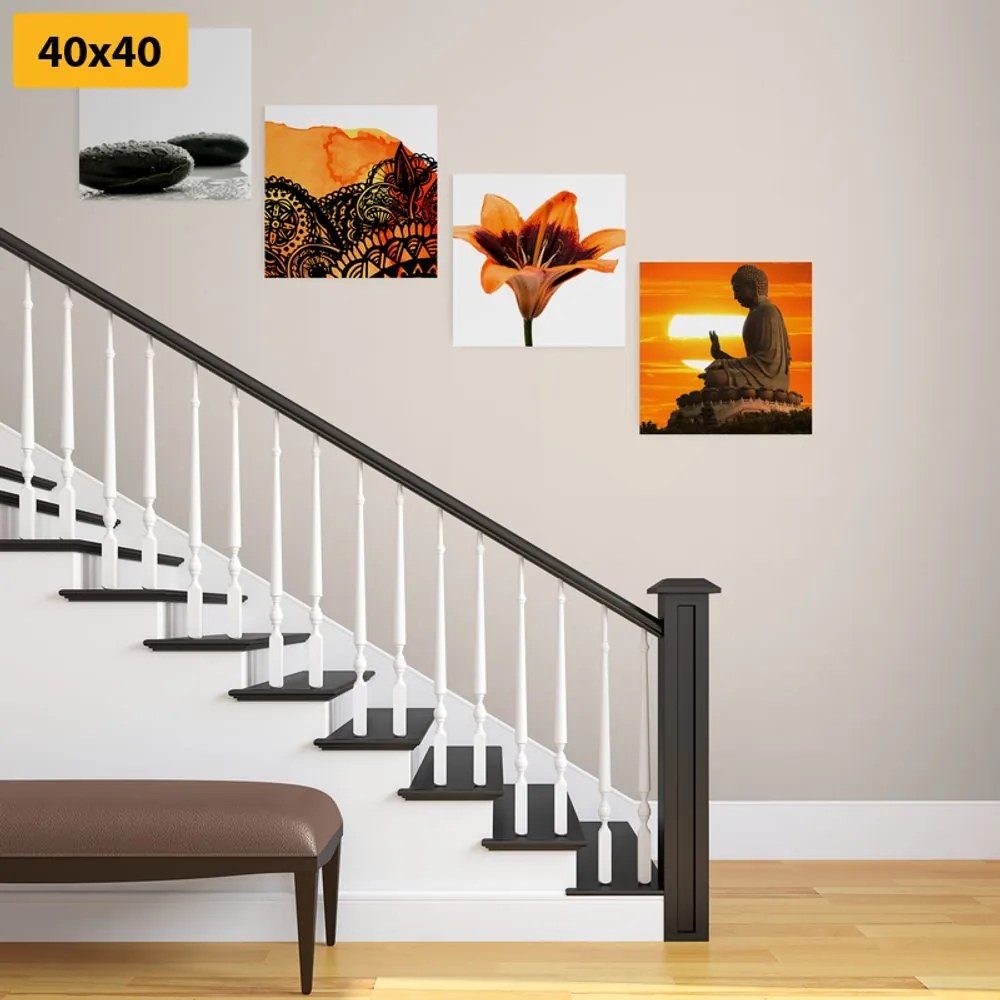Set di quadri – Feng Shui in stile unico