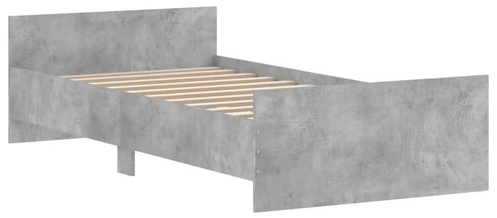 Giroletto grigio cemento 100x200 cm in legno multistrato