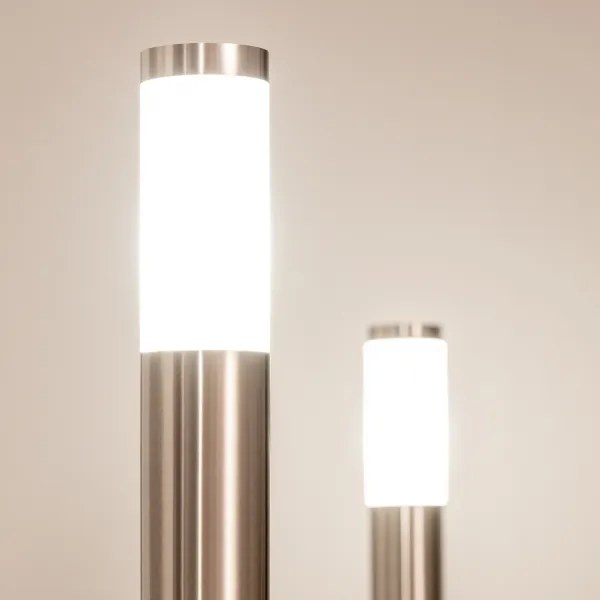 BRILAGI - Lampada da esterno ELIA 1xE27/20W/230V IP44 50 cm cromo satinato