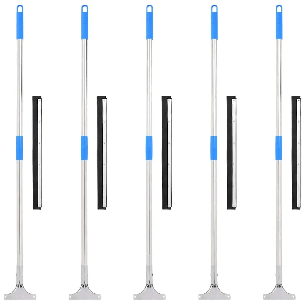 Tergipavimento 5 Pz 45,5x119,5 Cm İn Acciaio E Gomma /