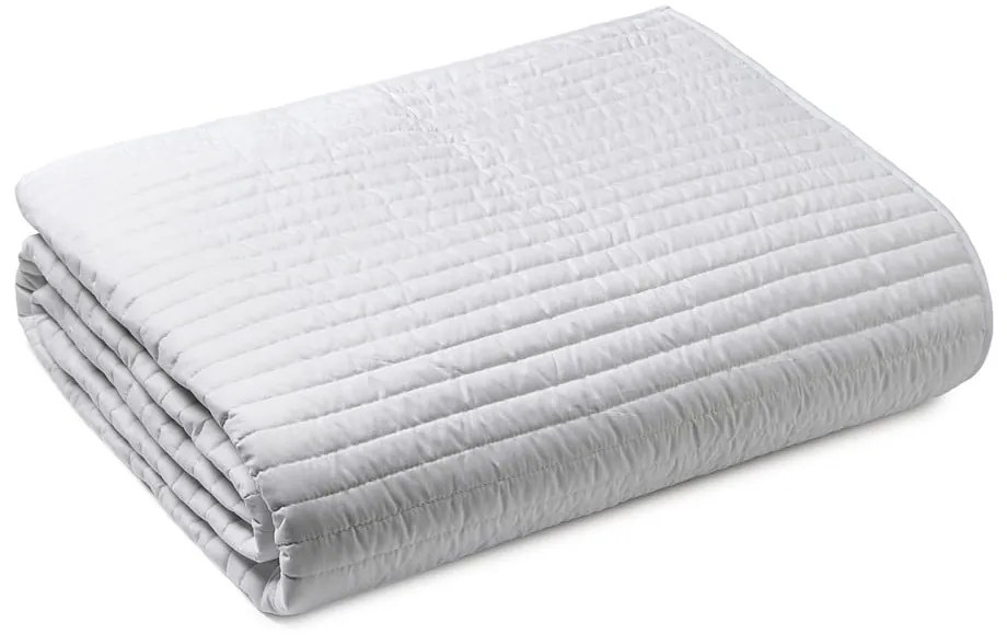 Copriletto trapuntato bianco per letto matrimoniale 220x230 cm - Bianca