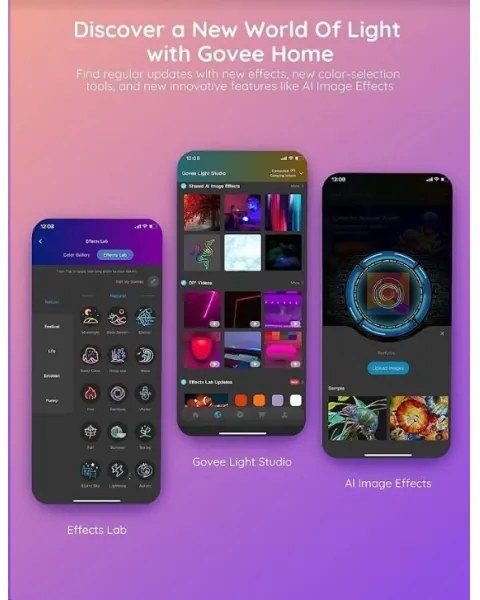 Govee - Wi-Fi RGBIC PRO Smart Striscia LED 10m