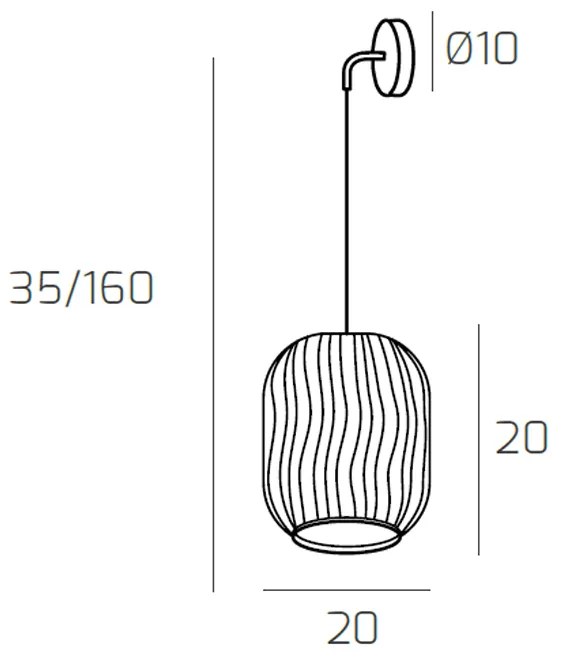 Applique Contemporanea Tender Metallo Cromo Vetro Fumè 1 Luce E27