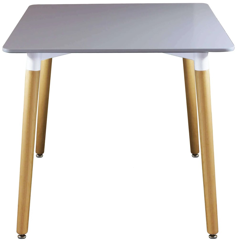 THOMAS - tavolo da pranzo scandinavo quadrato 80x80