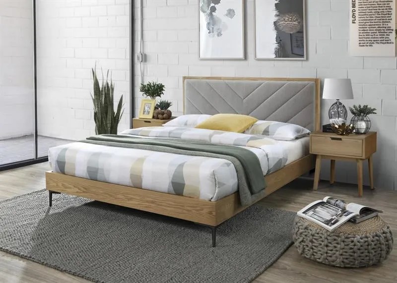 Letto Margarita imbottito - 160x200 cm
