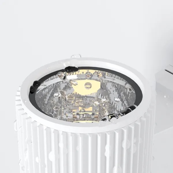 Maytoni O419WL-01W - Applique da esterno RANDO 1xE27/60W/230V IP54 bianca