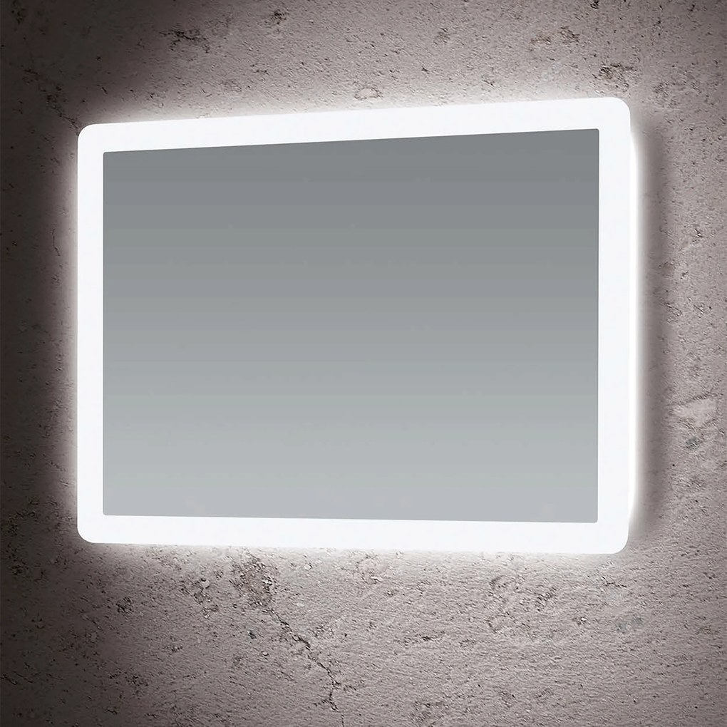 Specchio Rettangolare 70x100 Retroiiluminato Feridras "Angel"