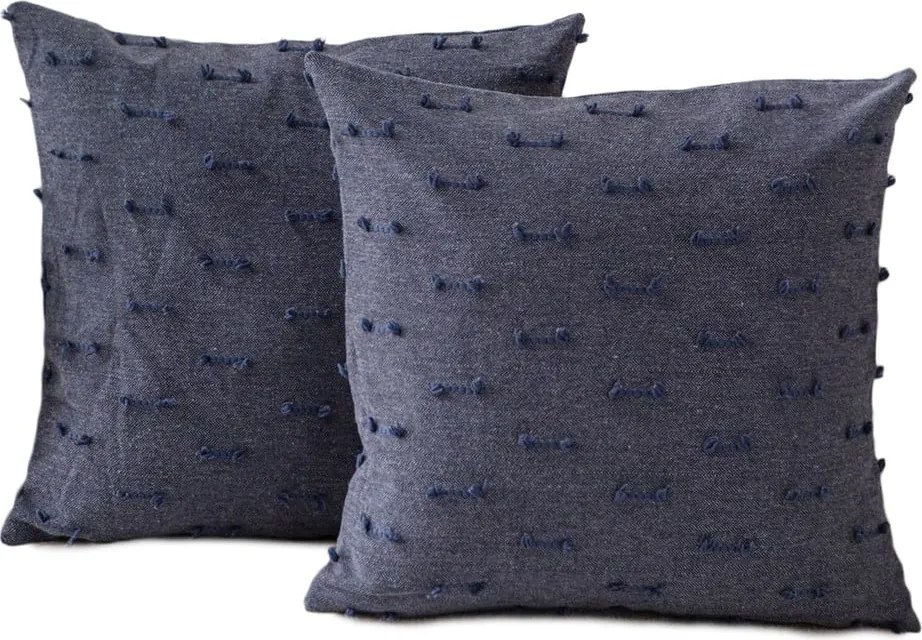 Federe decorative in set 2 pz 43x43 cm Tuffet – Mioli Decor